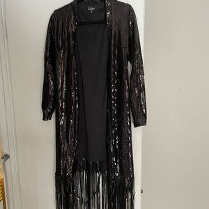 Lulus dressy sequins robe
